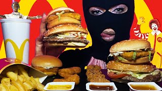 Asmr Mcdonalds Most Popular Food Big Tasty, Filet-O-Fish, Mcchicken, Camambert Cheese Mukbang 먹방