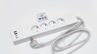 Meross MSP844: regleta inteligente con Matter, WiFi y USB