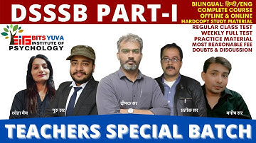DSSSB Part 1 | General Awareness | FOR ALL DSSSB RELATED EXAMS | PRT/TGT/PGT | BITS YUVA