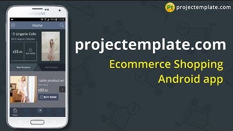 Ecommerce Shopping Android App source code