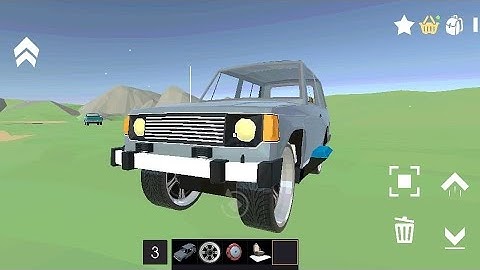 Evertech Sandbox Gameplay #49 (iOS & Android) | Mitshubishi Pajero Car