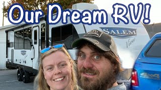 Our New RV Story, Picking Up Our New 2024 Salem 29 View | Hottest New RV Floorplan!