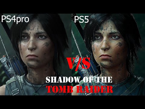 PS4pro VS PS5 - Old Game (TOMB RAIDER) Graphics Comparison