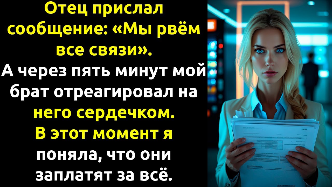 Мой брат ПОДДЕЛАЛ мою подпись на кредите — и я СДЕЛАЛА так, чтобы он остался на улице.