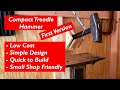 Mini Treadle Hammer v.1 - Simple, Compact and Cheap