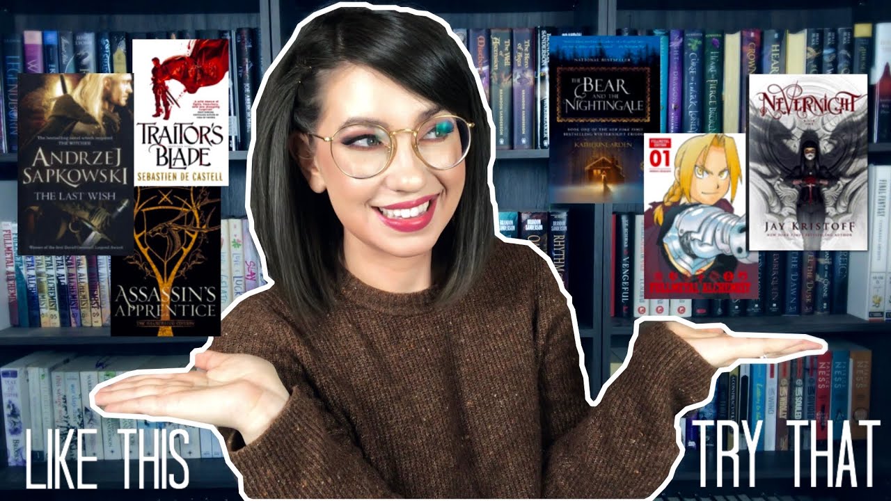 LIKE THIS, TRY THAT BOOK RECOMMENDATIONS - YouTube
