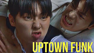 ha yi chan & ha eun gyeol [HUMOR] || uptown funk [Twinkling Watermelon ›› 1x06] Resimi