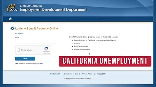 How To Register As A Claimant for California Unemployment
