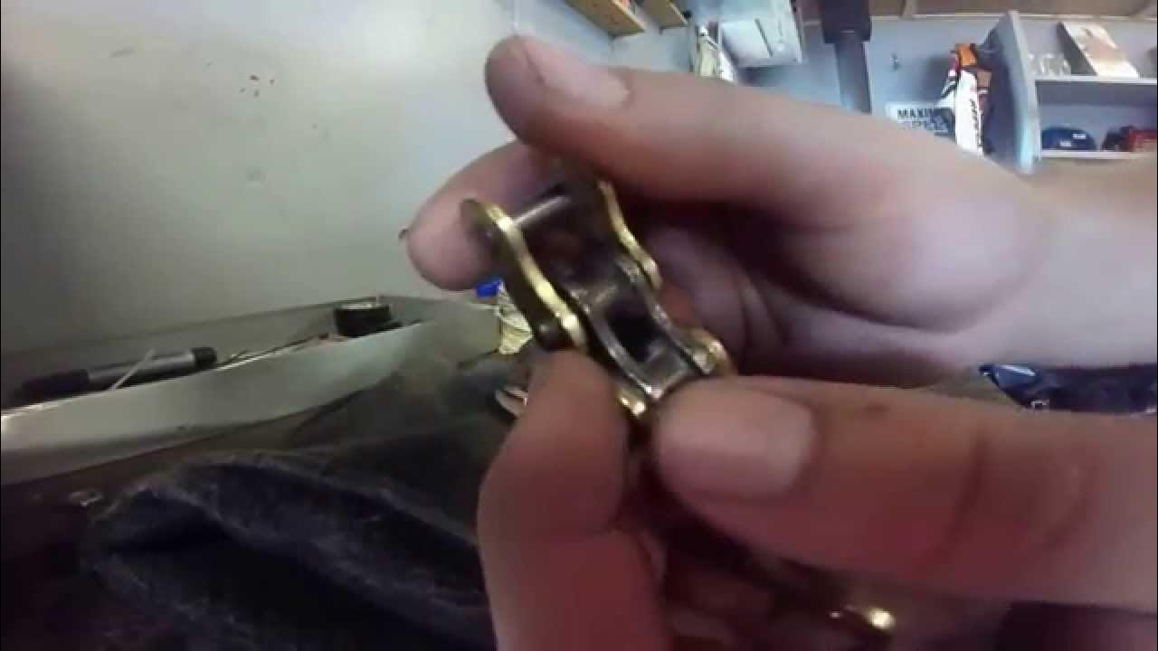 How to Install Oring chain With NO SPECIAL TOOLS YouTube