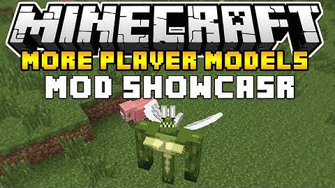 Minecraft More Player Models 2 MOD - WARP YOUR SKIN, BECOME ANY MOB & MUCH MORE!