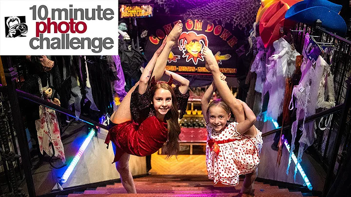 HALLOWEEN 10 Minute Photo Challenge with DANCE MOM...