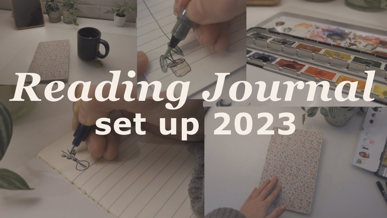 Reading Journal Set Up 2023 // Ich gestalte mein Book Journal für 2023 // Deutsch