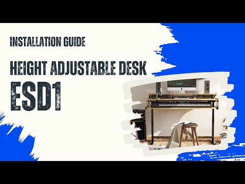 Flexispot ESD1 Studio Desk Installation Guide