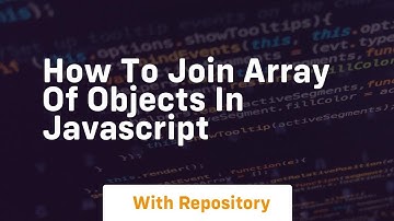 how to join array of objects in javascript