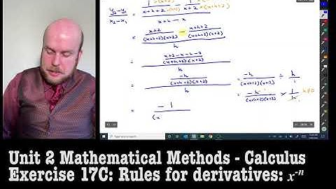 Maths Methods Unit 2: Calculus - Graphs of x^(-n) functions (Ex 17C)