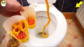 Flushing Mcdonalds Twisty Fries