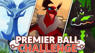 Catching Pokemon Legends Z-A Legendaries with Only Premier Balls!