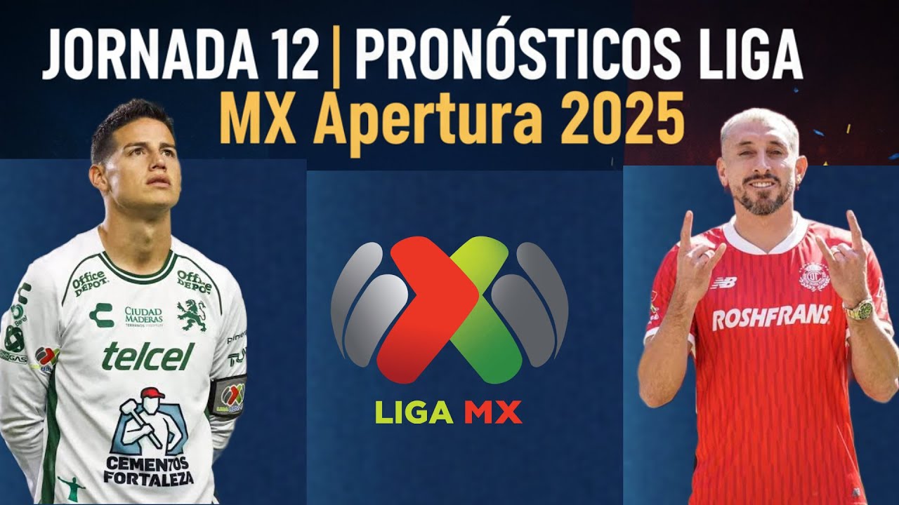 PRONOSTICOS DE LA JORNADA 12 LIGA MX APERTURA 2025 - YouTube