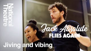 Charleston Dance Rehearsals with the cast of Jack Absolute Flies Again