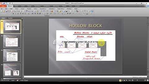 01- Hollow Block design using Revit and Robot ( part1)