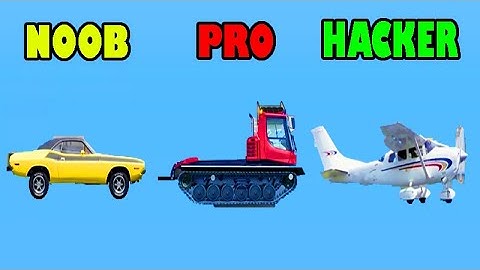 NOOB vs PRO vs HACKER in Multi Race : Mach The Car ( ios - Android ) gameplay