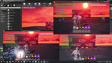 Replicated Multiplayer Damage (Fan Naruto Prototype) UE4