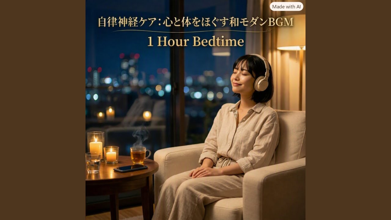 温かな灯りに包まれる和の時間 - YouTube