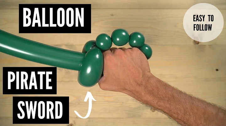How to Make an Easy Balloon Pirate Sword