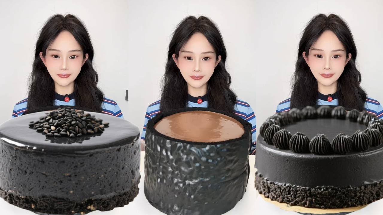 Asmr🍰Eating 🍰 (Soft And Waxy Sound) 크림丨먹방丨Mukbang丨Satisfying丨Eatings