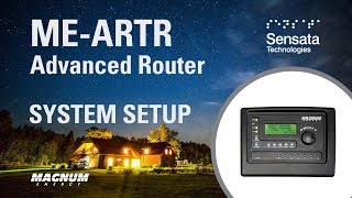 ME-ARTR Advanced Router System Setup