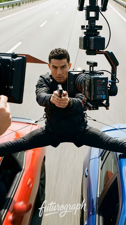 Cristiano Ronaldo in Fast & Furious 11: What If the Behind the Scene Was Like This? (AI)