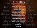 Our Father in Heaven || The Lord