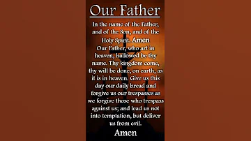 Our Father in Heaven || The Lord's Prayer