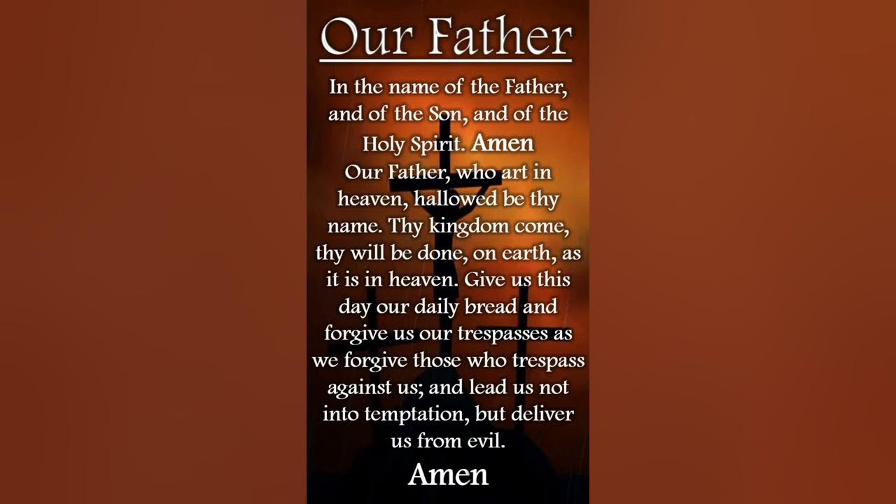 Our Father in Heaven || The Lord's Prayer
