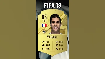 Raphael VARANE FIFA Evolution 🇫🇷 Fifa 13 - Fifa 23