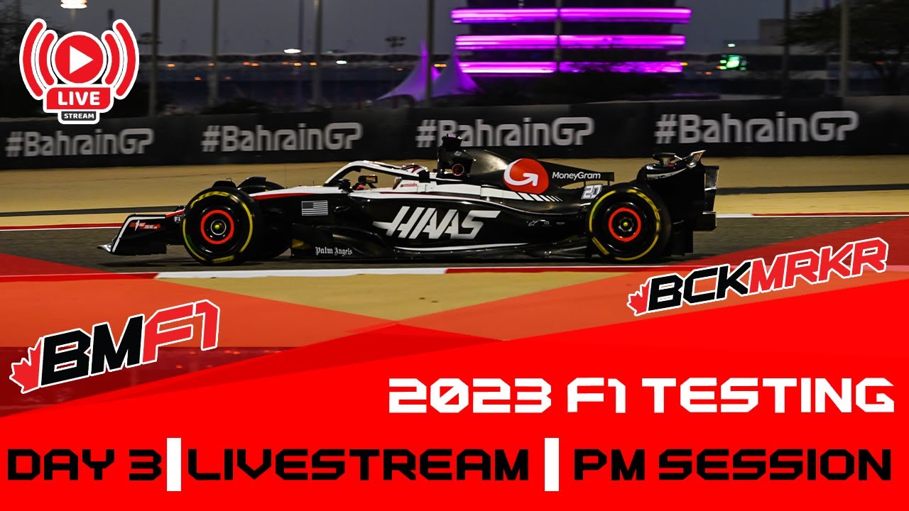 2023 F1 Pre-Season Testing Watchalong Day 3, PM Session Live Timing and Commentary
