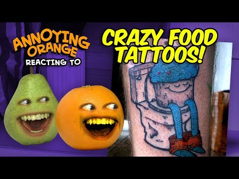 annoying-orange---reacting-to-crazy-food-tattoos!
