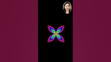 Create A Rainbow Butterfly Pattern Using Python in 5 Mins #python #pythonforbeginners #coding