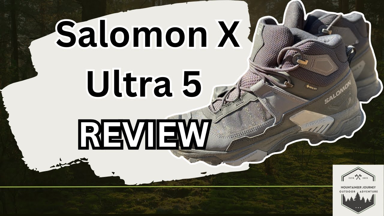 Salomon X Ultra 5 GTX hiking shoes comparison showing fit differences