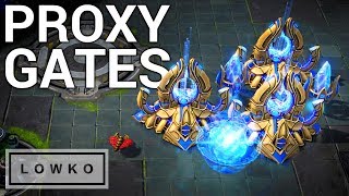 StarCraft 2: Proxy Four Gate!