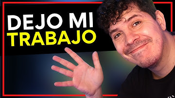 Dejo mi trabajo como programador...