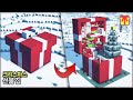 🎄 크리스마스 기념 마인크래프트 건축 :: 🎁 거대한 선물상자 집 만들기 🏡 [Minecraft Christmas Present Box House Build Tutorial]