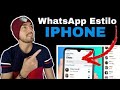 WhatsApp Estilo IPhone para ANDROID | Última actualización 2022 🔥💥