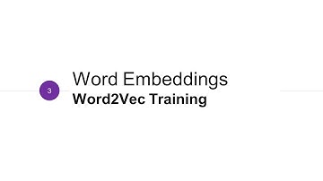ADL Lecture 5.3: Word2Vec Training 如何訓練詞向量 (20/03/31)