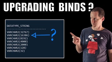 My bind variable got UPGRADED. What does that mean?
