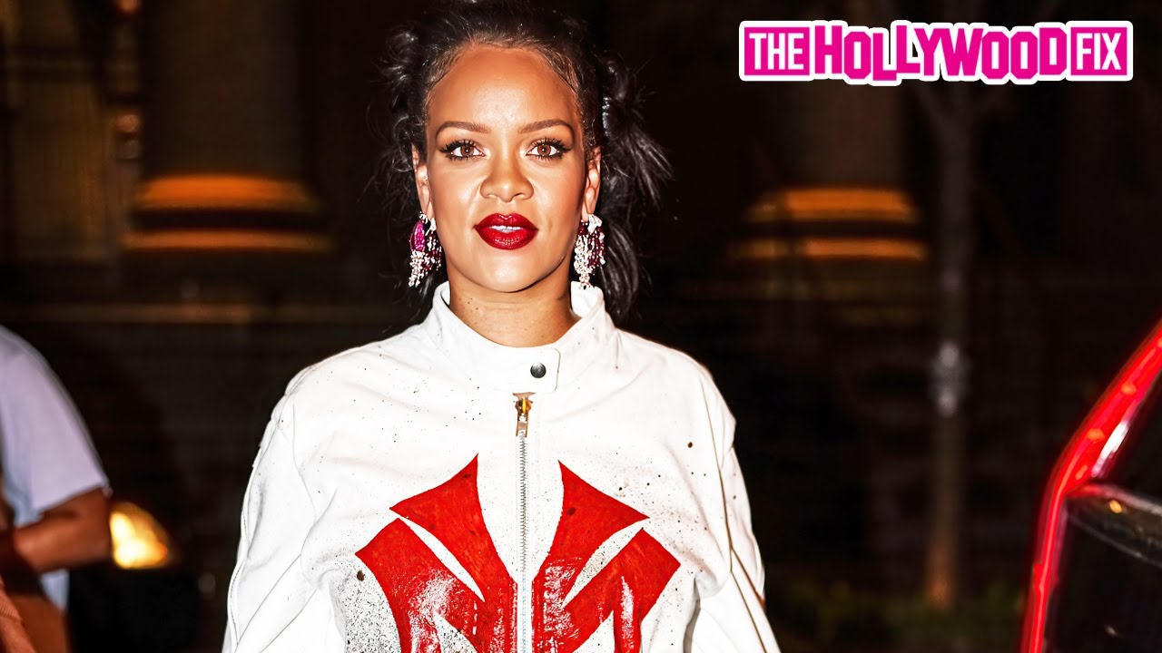 Rihanna Rocks A Custom New York Yankees Fit While Stepping Out For Dinner With Bestie Melissa Forde