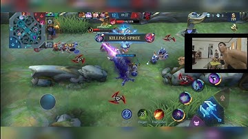 MLBB Zhask triple kill w/miya #gv channel