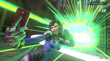 D.Va "selfie" Highlight Intro (1080P 60FPS)