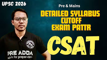 🎯 UPSC 2026 Complete Guide | Syllabus, Cutoff, Exam Pattern & Roadmap to Success! I Kadir Sir