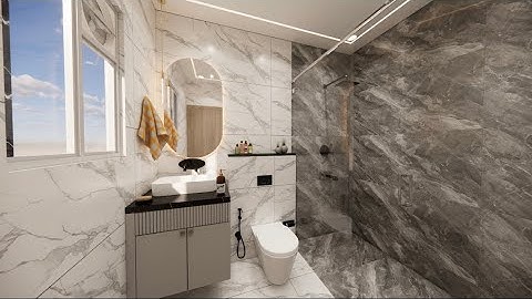 Washroom 3d Design Full Video